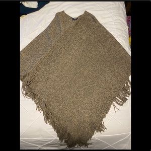 Very soft poncho, never worn